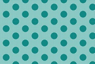 Tilda Basics Medium Dots in Dark Teal