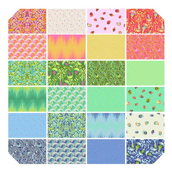 Tula Pink Aurora Quilt Kit Featuring Tula Pink Zuma