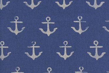 S.S. Bluebird Canvas – Anchor – Blue