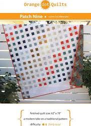 Patch Nine Quilt Pattern by Dora Cary