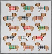 Dogs in Sweater Pattern