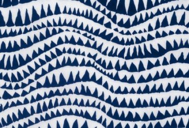 Sharks Teeth Blue Brandon Mably Kaffe Fassett Collective