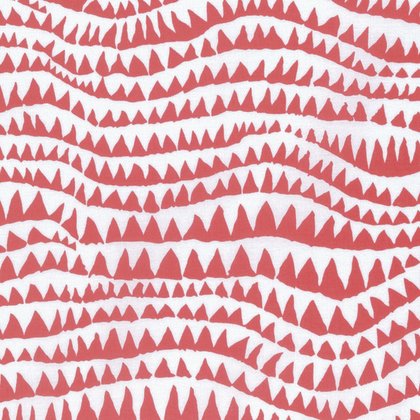 Sharks Teeth Red Brandon Mably Kaffe Fassett Collective