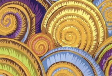 Spiral Shells Gold Philip Jacobs Kaffe Fassett Collective